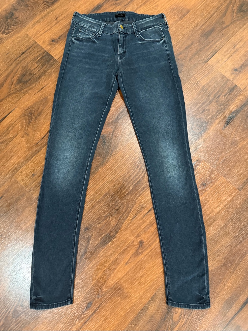Mother Women's Dark Wash Stretch The Looker Skinny Jeans in Grand Sophie Size 29